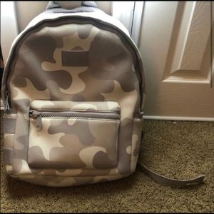 Dagne and Dover large Dakota gray camo backpack